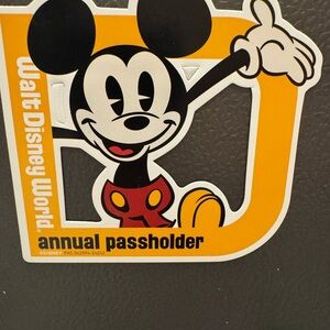 Disney Mickey Mouse Passholder Magnet